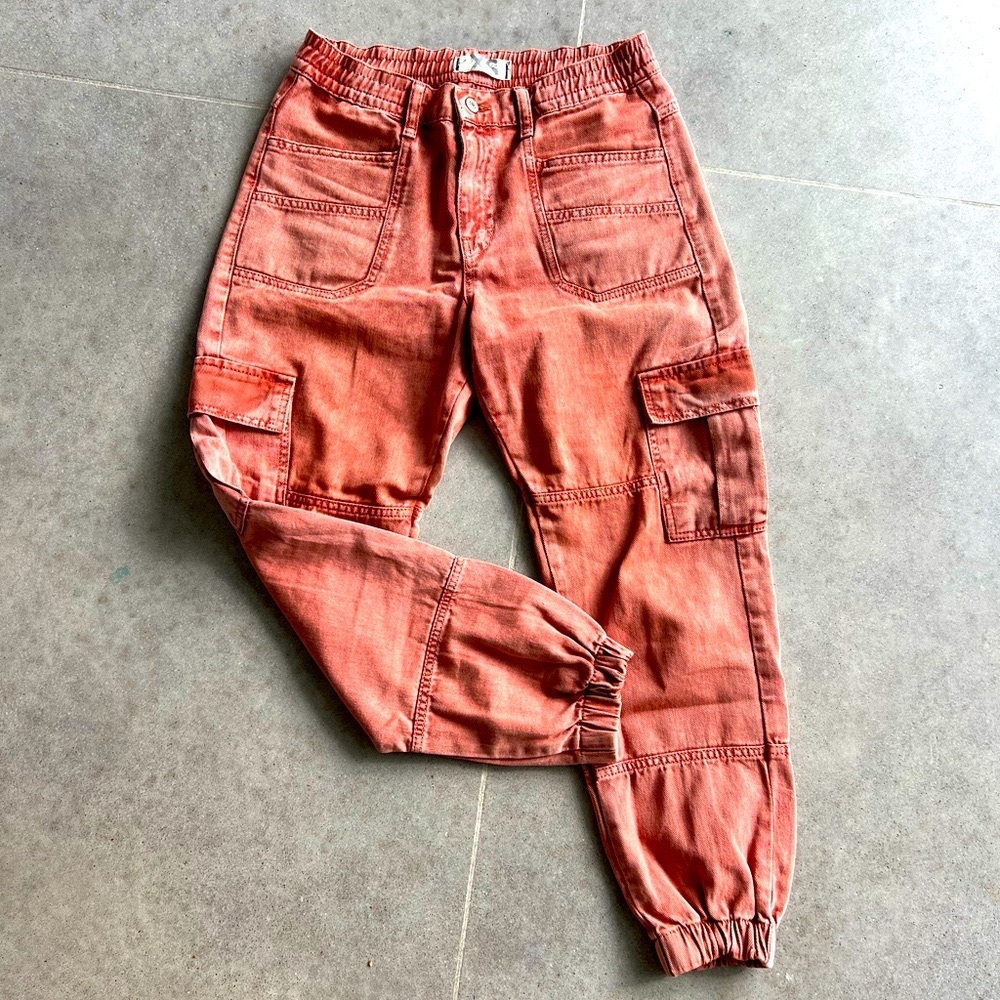 We the Free People Platoon Cargo Pants in Sand Size XS NWOT